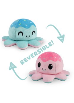 Reversible Ice Cream Octopus Plushie